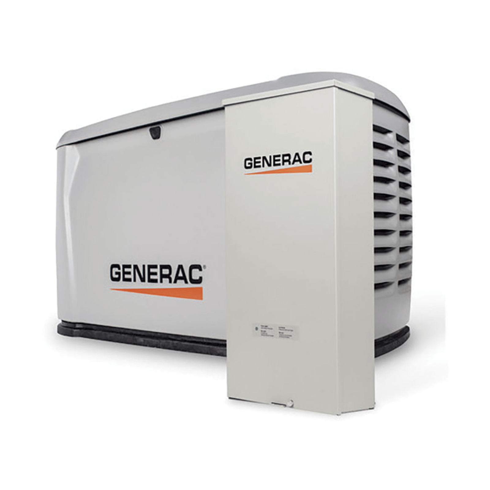 Meyer Generac Guardian 24kW home standby generator with 200A transfer switch, ready to power the whole house during outages.