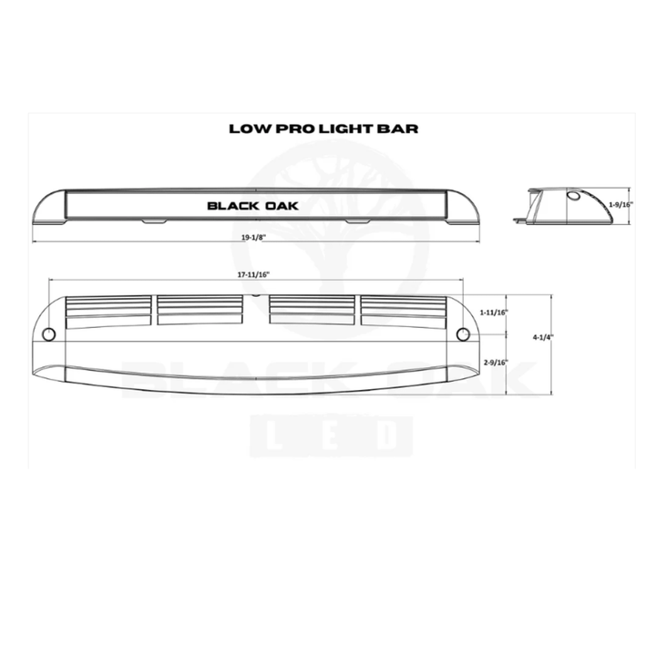 Black Oak LED 10W Low Pro Light Bar 850nm IR Spot Beam Black Housing - POWER FIT SHOP — Powering Preparedness, Health &amp; Home