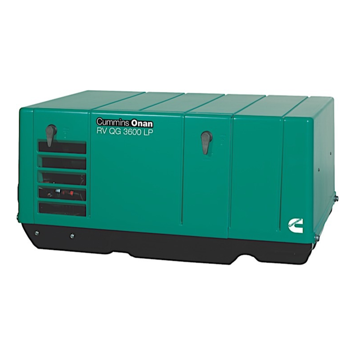 Cummins Onan RV QG 3.6KYFA-26120 LP Generator 3600W 120V Single 60Hz Fixed Mount - POWER FIT SHOP — Powering Preparedness, Health &amp; Home
