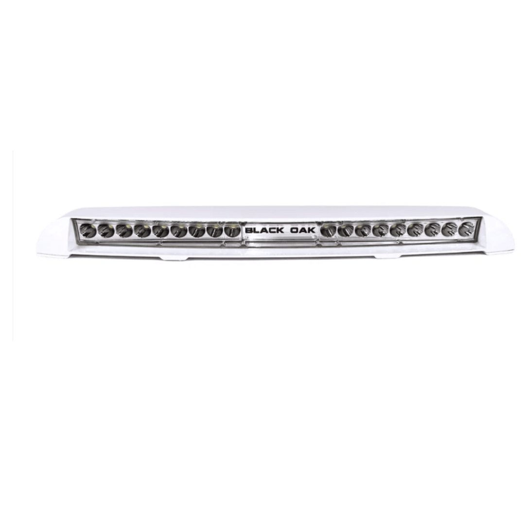 Black Oak LED 10W Low Pro Light Bar Spot Beam White Housing Undermount - POWER FIT SHOP — Powering Preparedness, Health &amp; Home