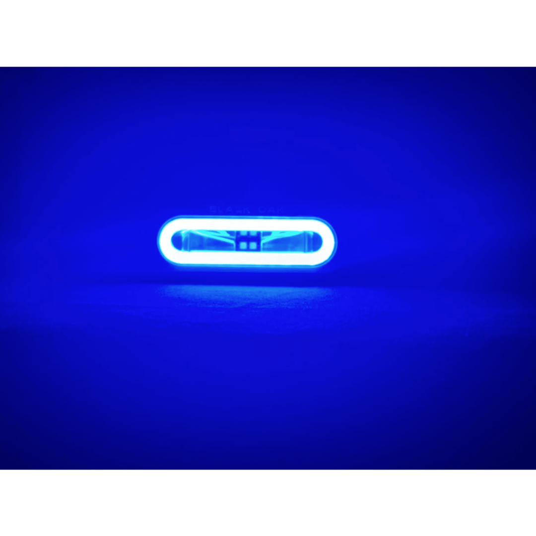Black Oak LED Low Pro Spreader Light Blue Accent White Housing Bracket Mount - POWER FIT SHOP — Powering Preparedness, Health &amp; Home