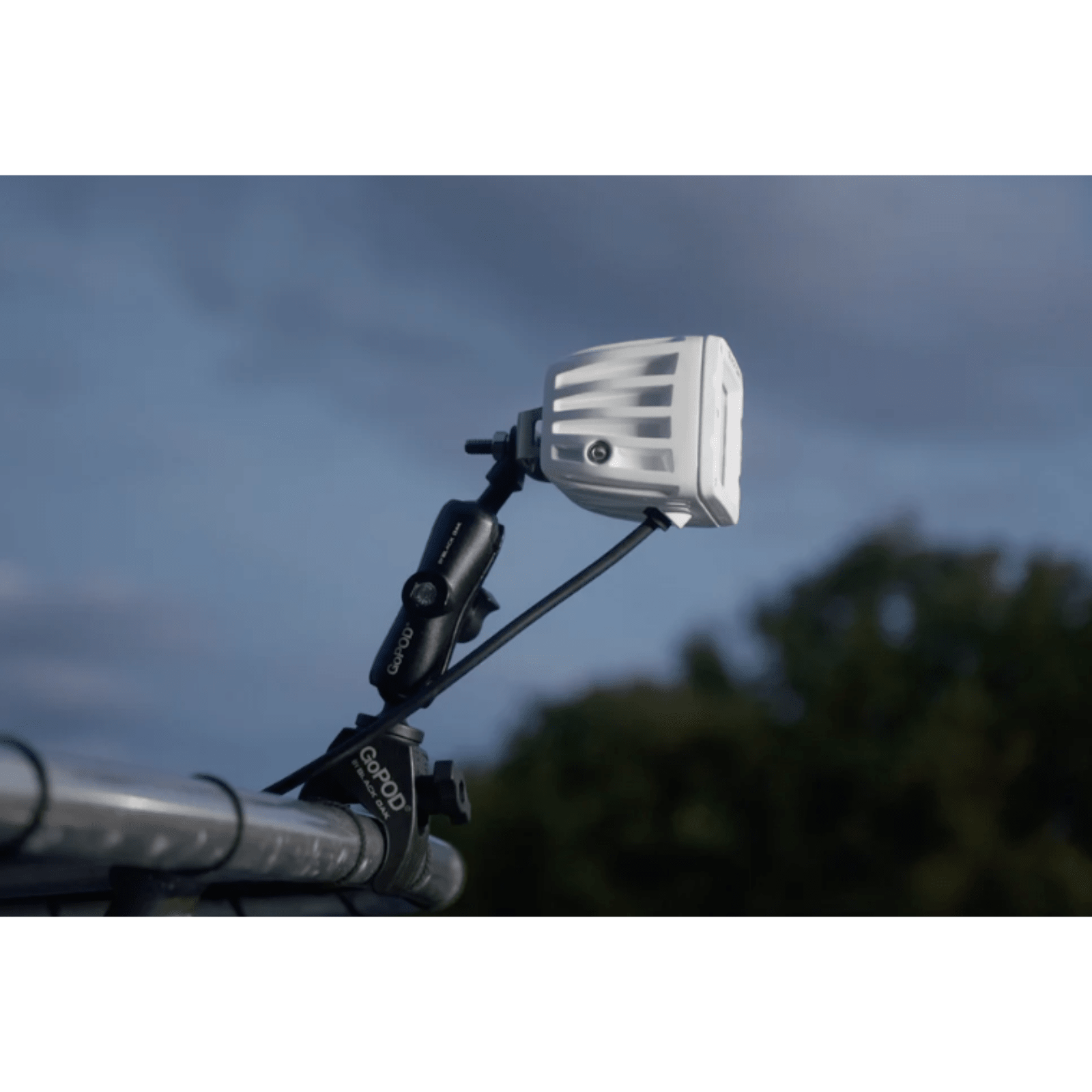 Black Oak LED 2in GoPOD Light Bar 10W Spot Beam Black Housing Suction Mount - POWER FIT SHOP — Powering Preparedness, Health & Home