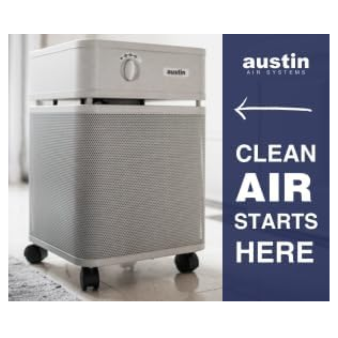 Austin Air HealthMate Plus Air Purifier HEPA – 110–120V (USA Model) – Sandstone