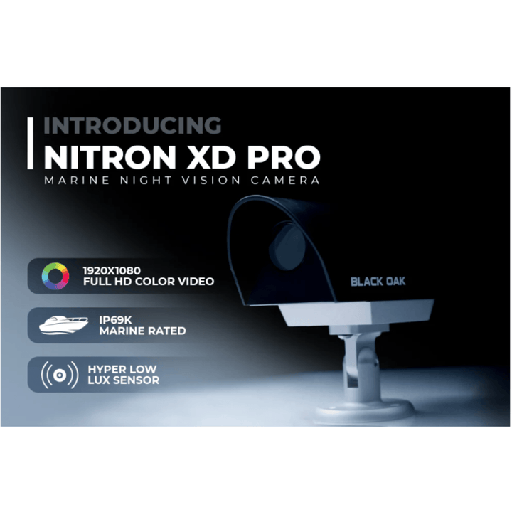 Black Oak LED Nitron XD Pro Spreader Light White Housing Undermount HDMI Control - POWER FIT SHOP — Powering Preparedness, Health &amp; Home