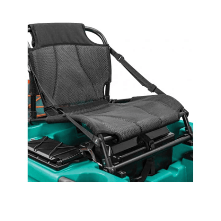 Meyer Old Town Sportsman AutoPilot 120 steel camo motorized sit-on-top fishing kayak with seating and steering console