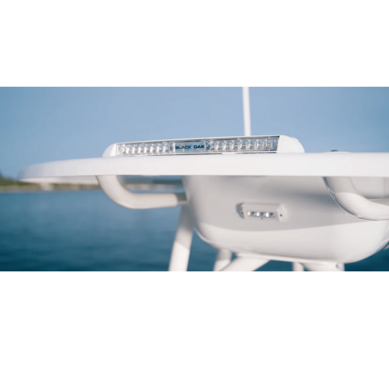 Black Oak LED 10W Low Pro Light Bar Spot Beam White Housing Undermount - POWER FIT SHOP — Powering Preparedness, Health & Home