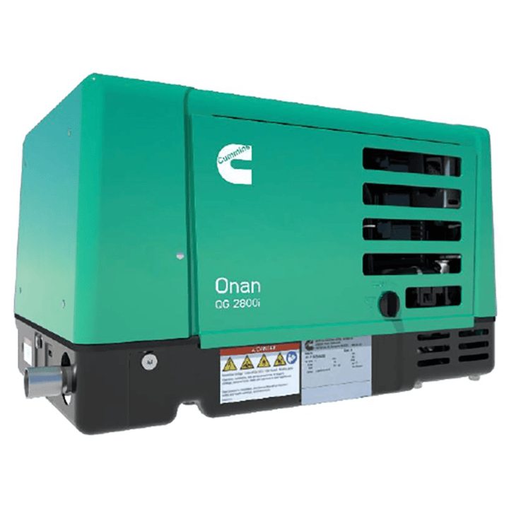 Meyer Cummins Onan 2.8HGLAA-8311 gas generator with 2.8KW power, phase IV, shown in the image.