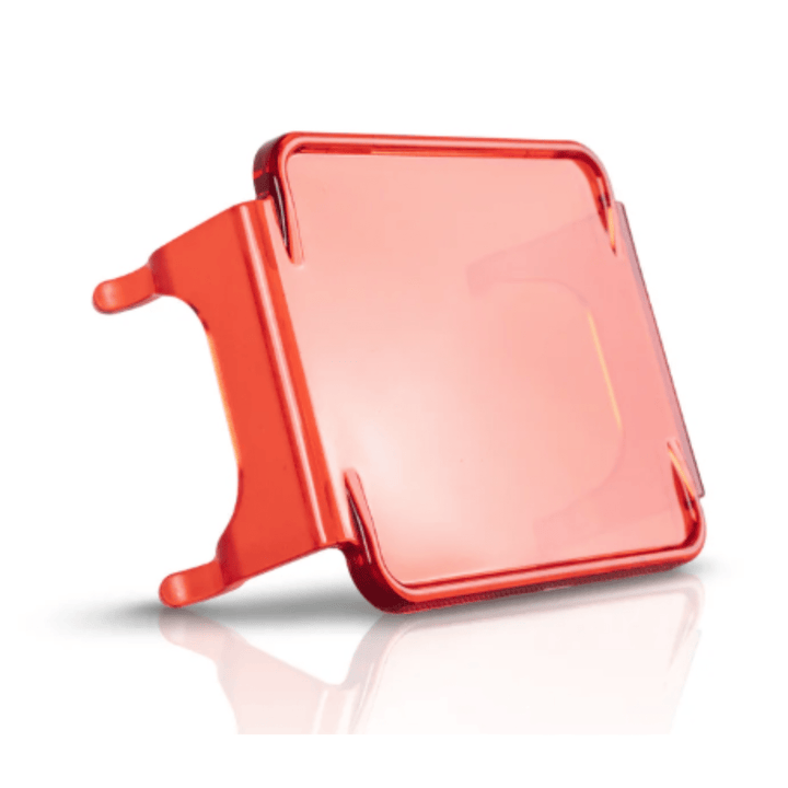 Black Oak LED 2 Inch Pod Lens Cover Red Durable Protection - POWER FIT SHOP — Powering Preparedness, Health &amp; Home