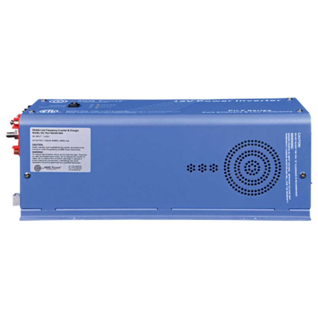 AIMS Power Industrial 1000W 12V 8 AMP Low Frequency Pure Sine Power Inverter