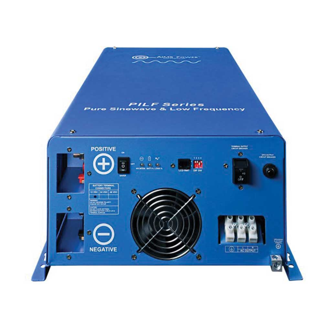 AIMS Power 4000W 12V Industrial Low Frequency Pure Sine Wave Inverter