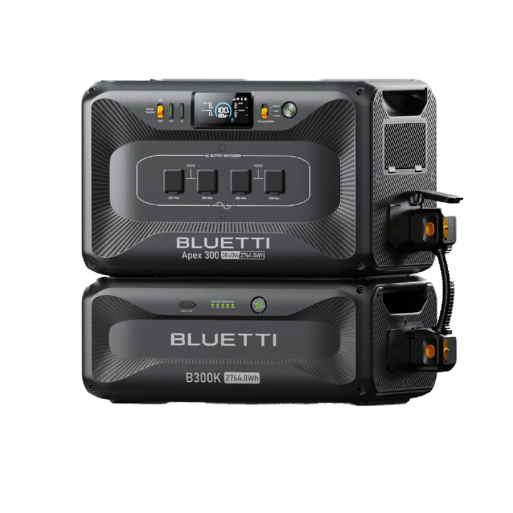 Bluetti Apex 300 Portable Power Station 5529.6Wh + QTY 1 OF B300K Battery