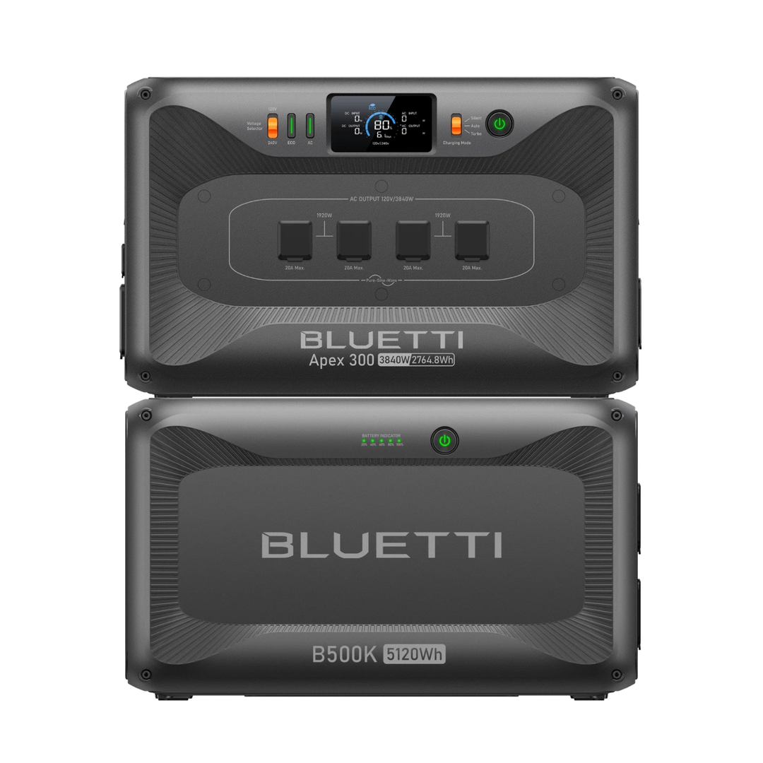 Bluetti Apex 300 Portable Power Station 7884.8Wh + QTY 1 OF B500K Battery