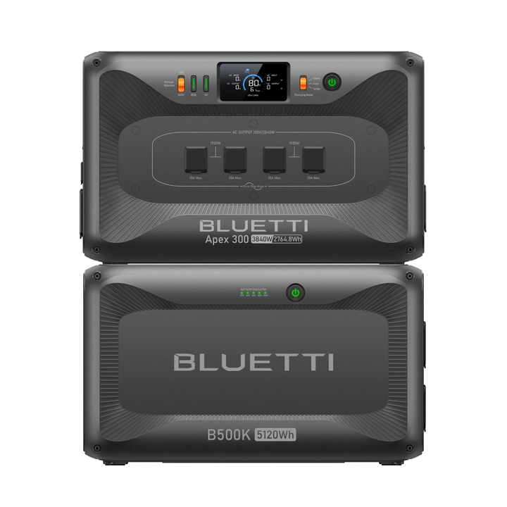 Bluetti Apex 300 Portable Power Station 7884.8Wh + QTY 1 OF B500K Battery