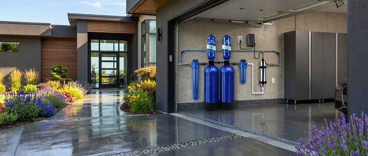 Aquasana City Water Filtration + Salt-Free + UV + Post  &amp; Pre-Filter + Install Kit With Waterdrop RO System G3P800 Filtration