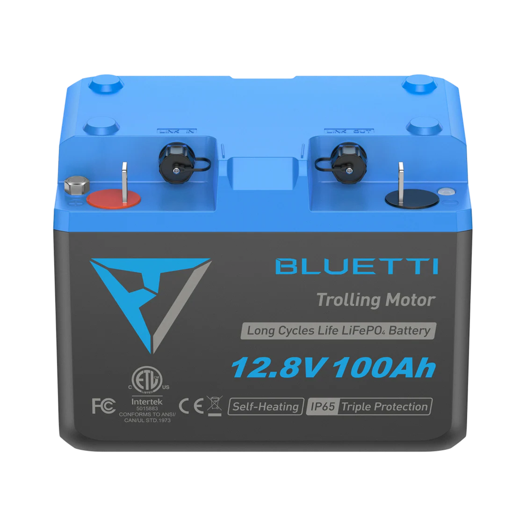 Bluetti B1210 12.8V 100Ah LiFePO4 IP65 Battery RV Boat Off Grid Power - POWER FIT SHOP — Powering Preparedness, Health &amp; Home