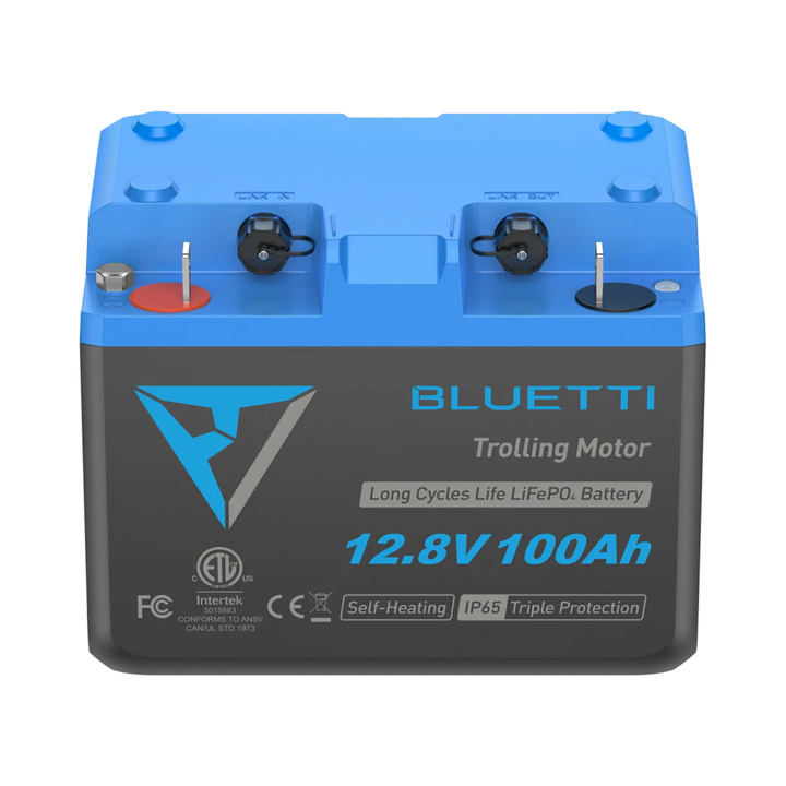 Bluetti B1210 12.8V 100Ah LiFePO4 IP65 Battery RV Boat Off Grid Power - POWER FIT SHOP — Powering Preparedness, Health &amp; Home