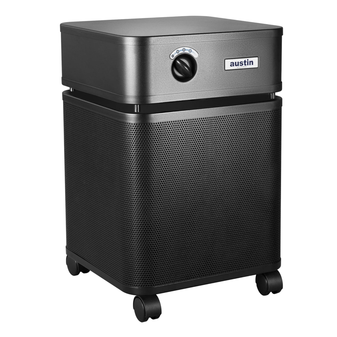 Austin Air Bedroom Machine HEGA + HEPA – 110–120V (USA Model) – Black