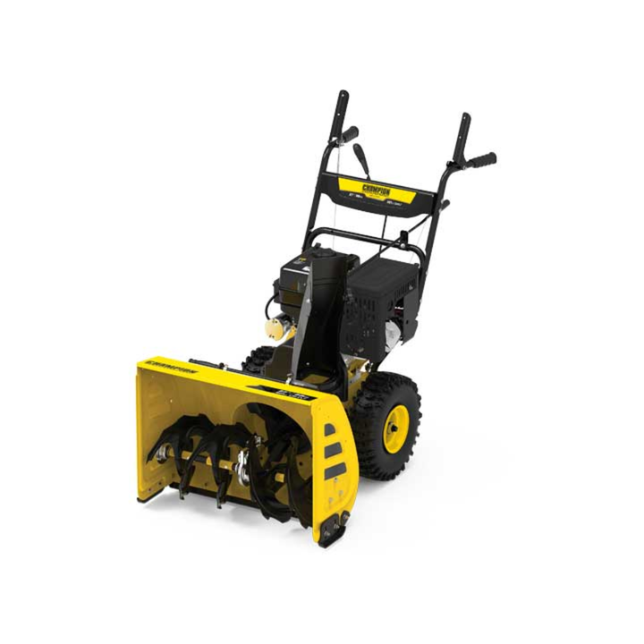 Champion Power Equipment 27Inch Two Stage Gas Snow Blower Electric Start 6 Speed - POWER FIT SHOP — Powering Preparedness, Health &amp; Home