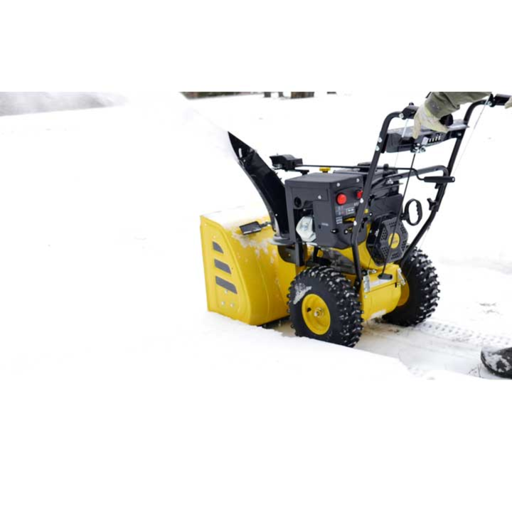 Champion Power Equipment 27Inch Two Stage Gas Snow Blower Electric Start 6 Speed - POWER FIT SHOP — Powering Preparedness, Health &amp; Home