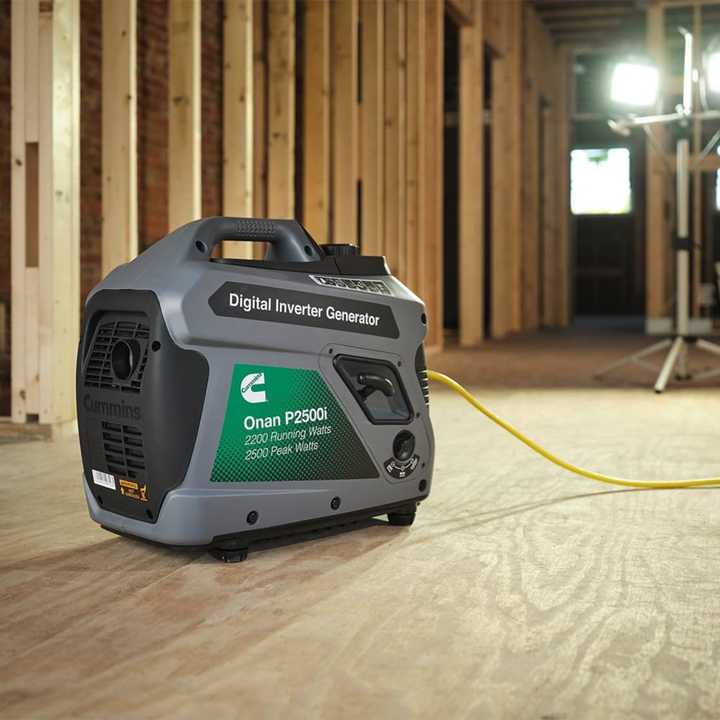 Cummins Onan P2500i Portable Quiet Gasoline Inverter Generator 2500W 5V USB Port