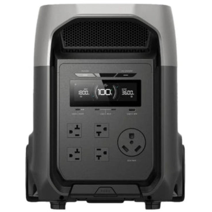 EcoFlow DELTA 3 ULTRA Power Station With 400W Solar Panel 3072Wh