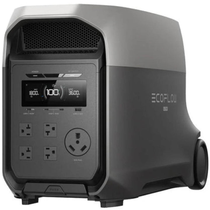 EcoFlow DELTA 3 ULTRA Power Station With 400W Solar Panel 3072Wh