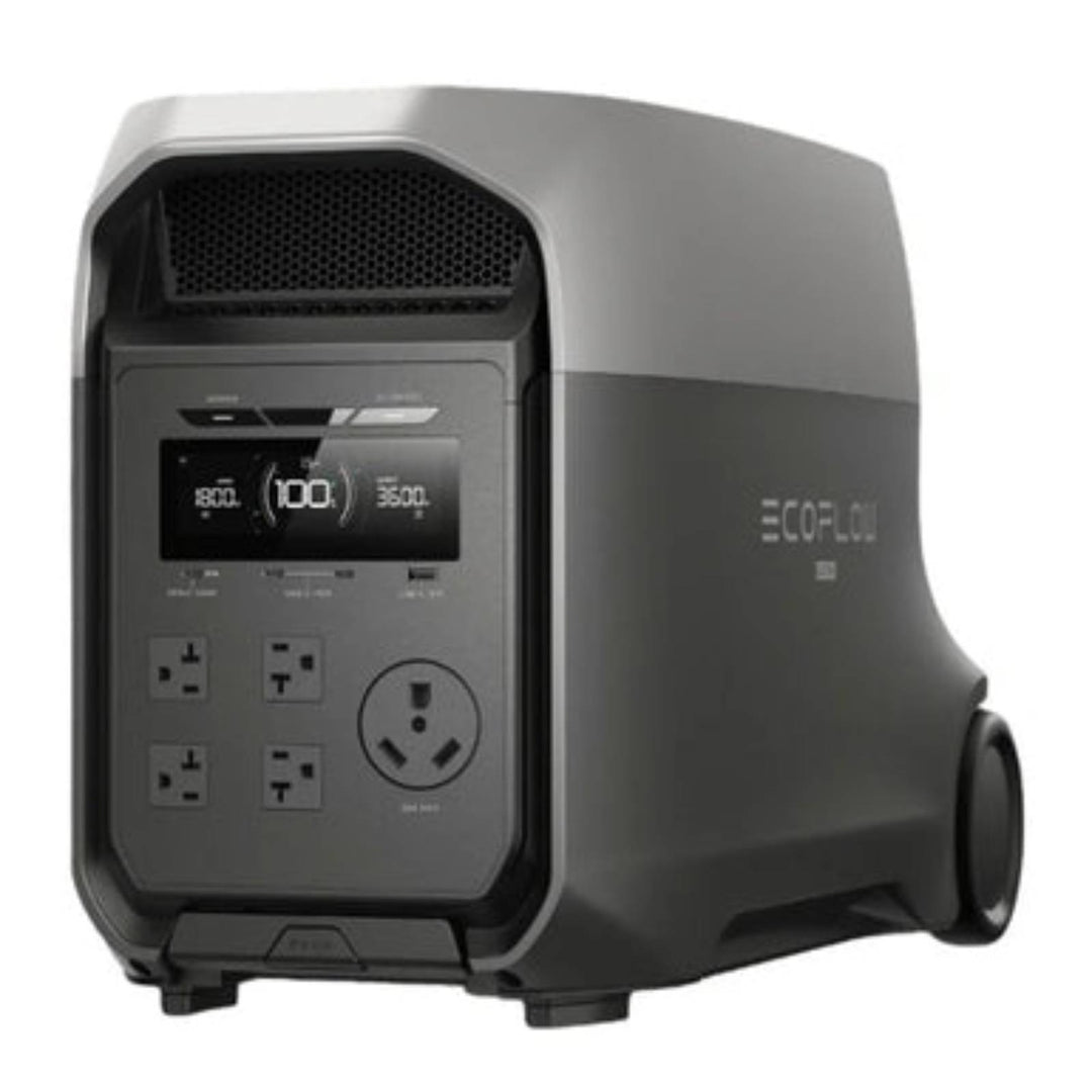EcoFlow DELTA 3 ULTRA Power Station With 400W Solar Panel 3072Wh