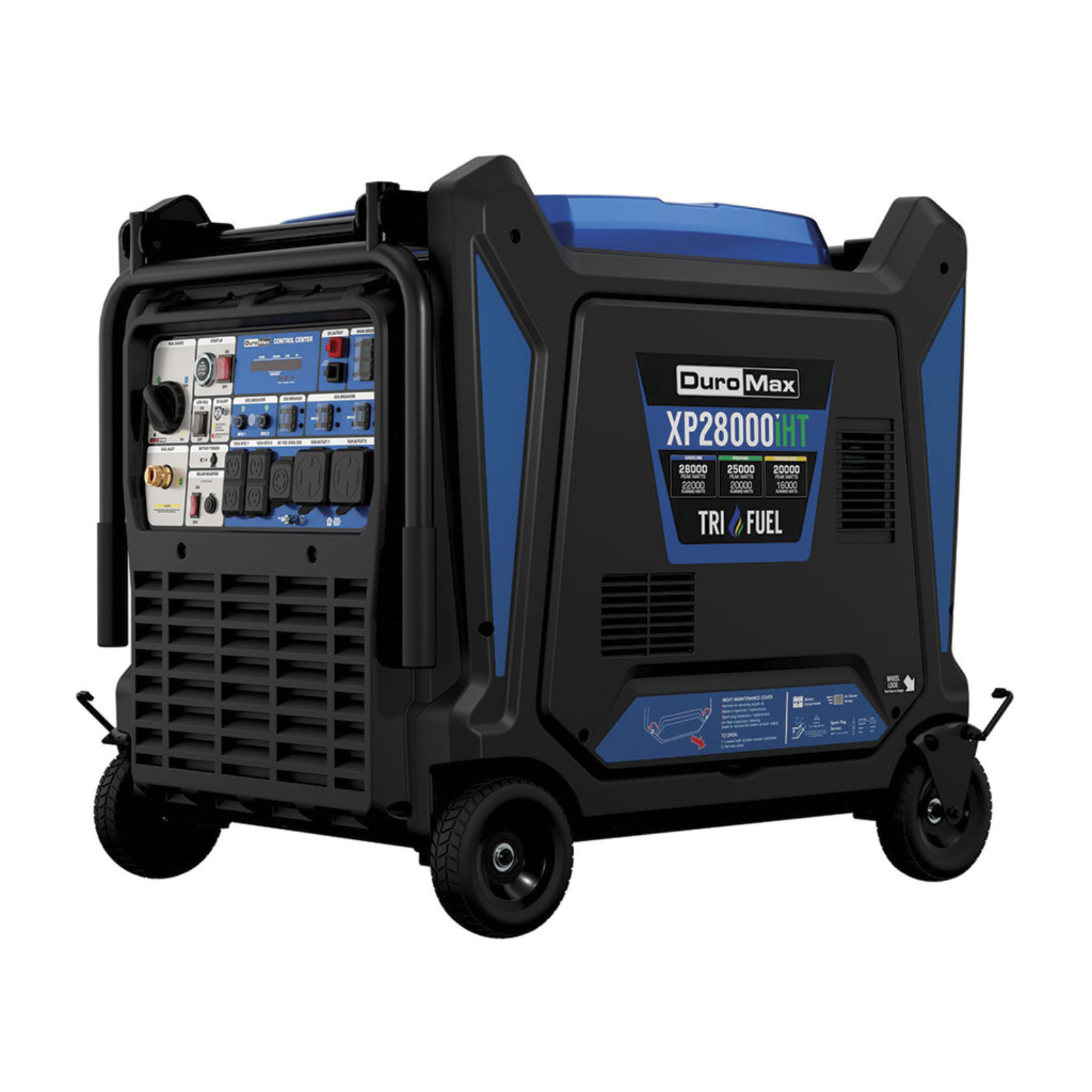 DuroMax 28000W Tri Fuel Inverter Generator Portable Home Backup Power XP28000IHT - POWER FIT SHOP — Powering Preparedness, Health & Home