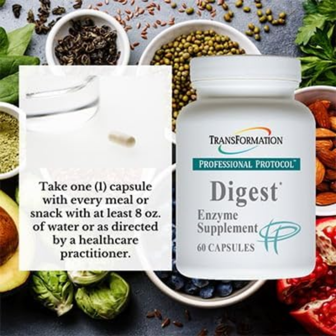 Transformation Enzymes Digest Promotes Digestive Efficiency 60 Capsules