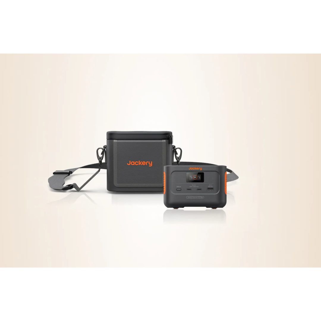 Jackery Explorer 100 Plus Portable Power Station 99Wh + Mini Carrying Bag - POWER FIT SHOP — Powering Preparedness, Health &amp; Home