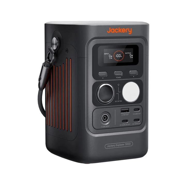 Jackery Explorer 300D Power Station 288Wh + SolarSaga Solar Panel 40W - POWER FIT SHOP — Powering Preparedness, Health &amp; Home