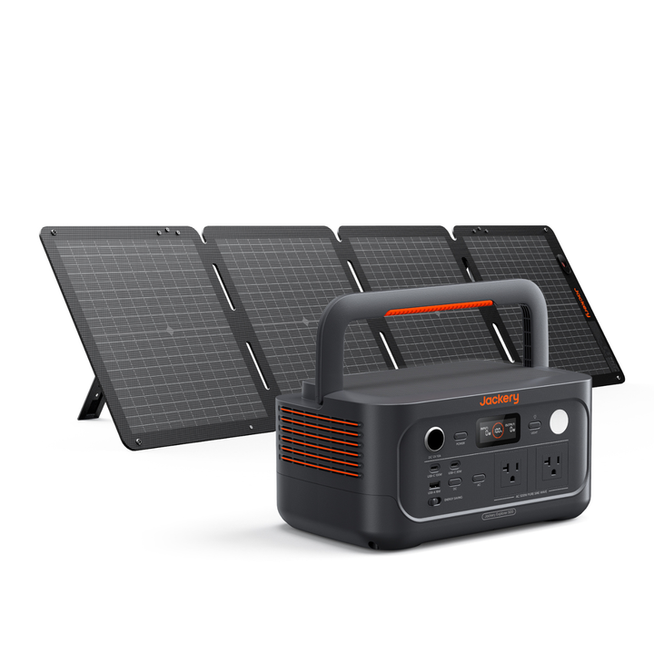Jackery Explorer E500V2 512Wh Portable Power Station Peak + 100W Air Solar Panel