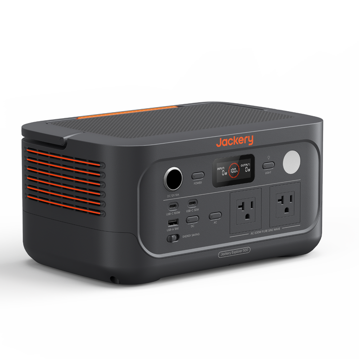 Jackery Explorer E500V2 512Wh Portable Power Station Peak + 100W Air Solar Panel