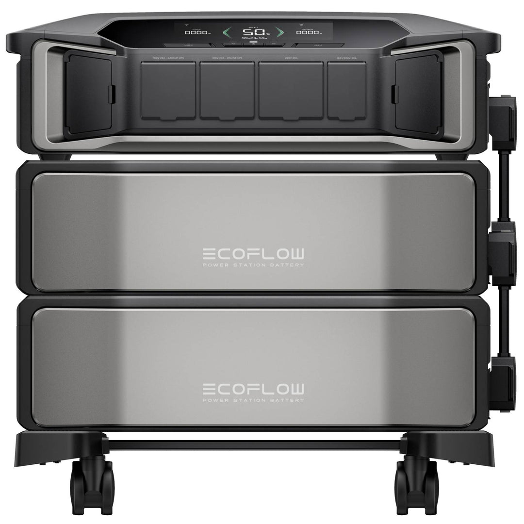 EcoFlow DELTA Pro Ultra Inverter with 2 Extra Batteries + Smart Home Panel 2