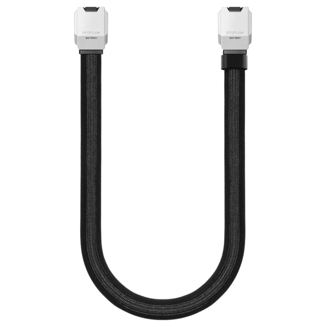EcoFlow Extra Battery Flat Link Cable 0.85 Meters - POWER FIT SHOP — Powering Preparedness, Health &amp; Home