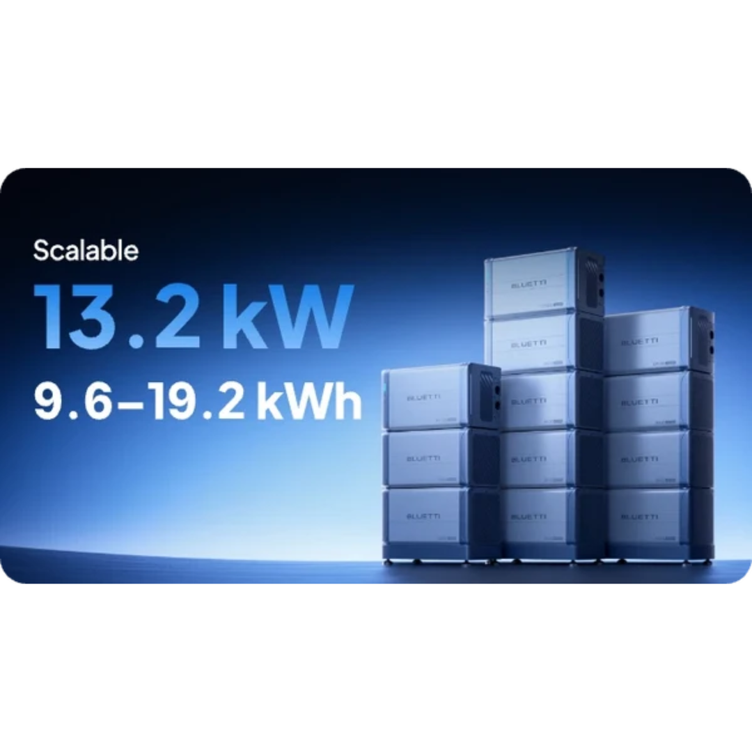 Bluetti EnergyPack 500 Battery Pack 4.8kWh LiFePO4 NEMA 4X Reliable Backup