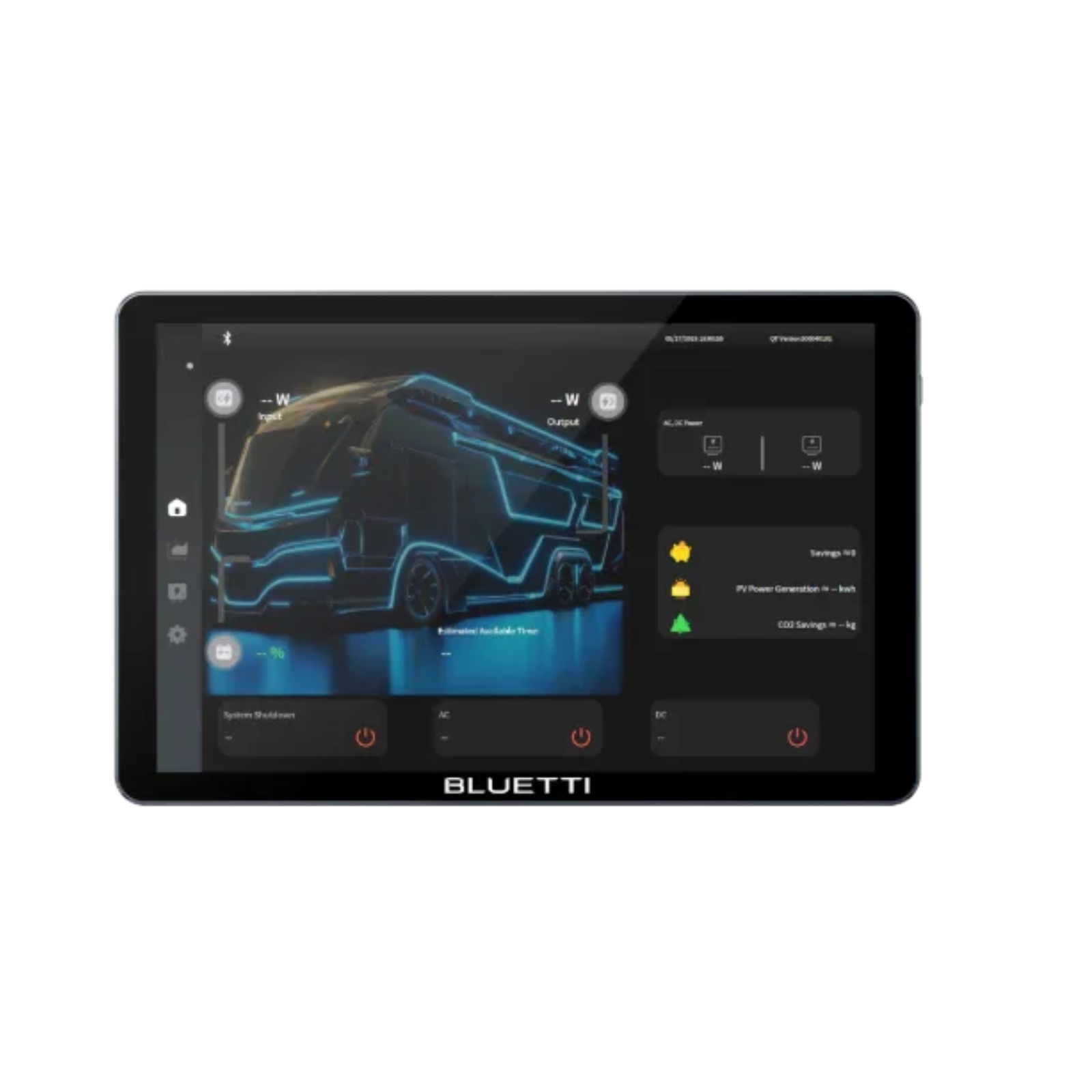 BLUETTI Epad Central Control Screen Smart Touch Monitor Hub - POWER FIT SHOP — Powering Preparedness, Health & Home