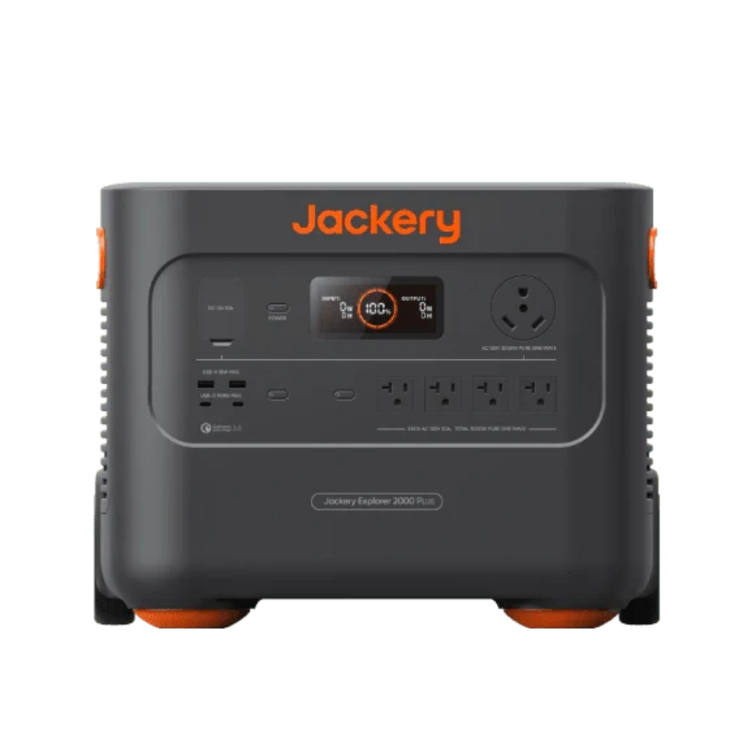 Jackery Explorer 2000 Plus Portable Power Station + SolarSaga 200W Solar Panel