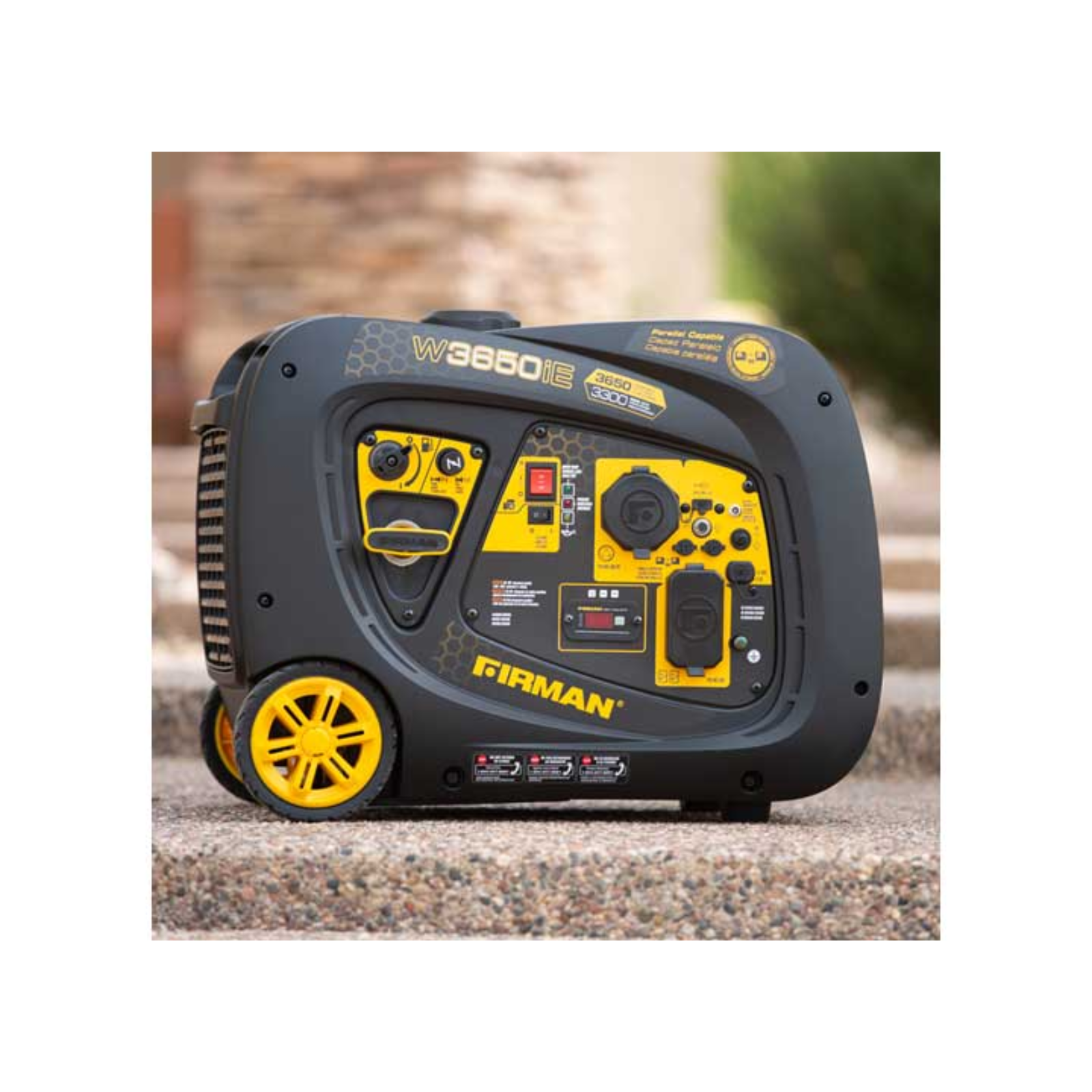 Firman Inverter 3650/3300W Electric Start Portable Gasoline Generator W03382 - POWER FIT SHOP — Powering Preparedness, Health & Home