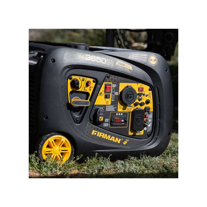 Firman Inverter 3650/3300W Remote Start Portable Gasoline Generator W03383 - POWER FIT SHOP — Powering Preparedness, Health &amp; Home