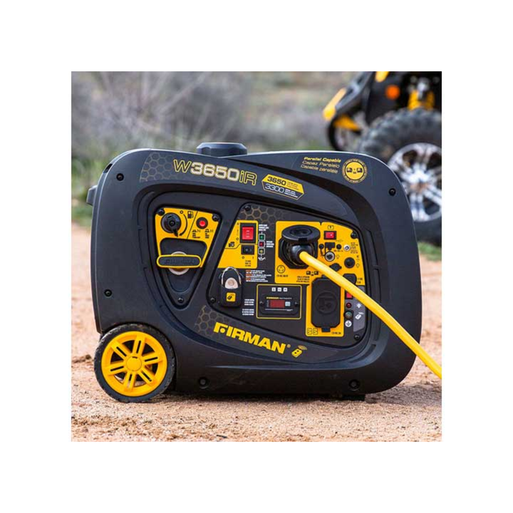Firman Inverter 3650/3300W Remote Start Portable Gasoline Generator W03383 - POWER FIT SHOP — Powering Preparedness, Health &amp; Home