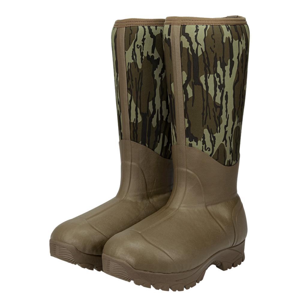 Muddy MTX Insulated 17 Inch Boots Mossy Oak Bottomland Waterproof Size 7D
