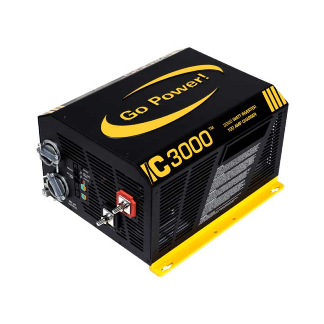 Go Power IC Series 3000W Pure Sine Wave Inverter Charger with Remote