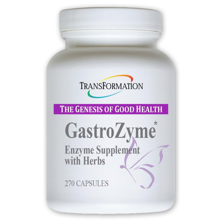 Transformation Enzymes GastroZyme Herbal Digestive Support 270 Capsules