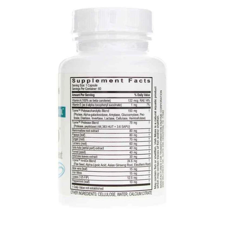 Transformation Enzymes Gastro Plant-Based Digestive Support Enzyme Blend 90 Caps