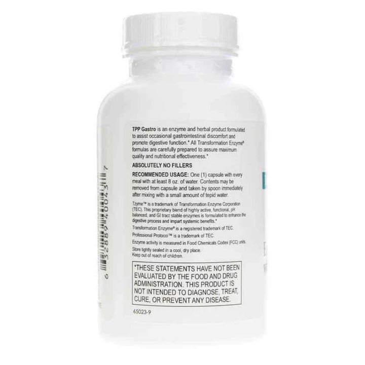 Transformation Enzymes Gastro Plant-Based Digestive Support Enzyme Blend 90 Caps