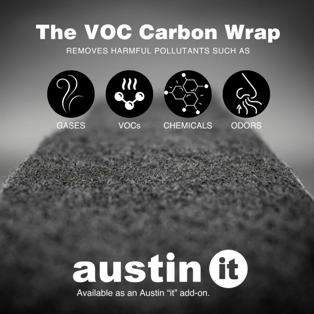 Austin Air Replacement Filter For IT HEPA with VOC Carbon Wrap FR100C Black