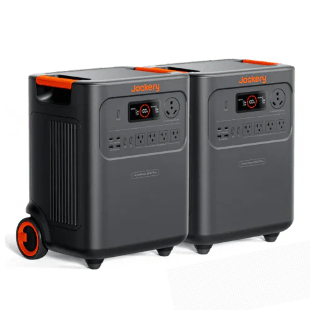Jackery Qty 2 of HomePower 3600 Plus Portable Power Station 3584Wh