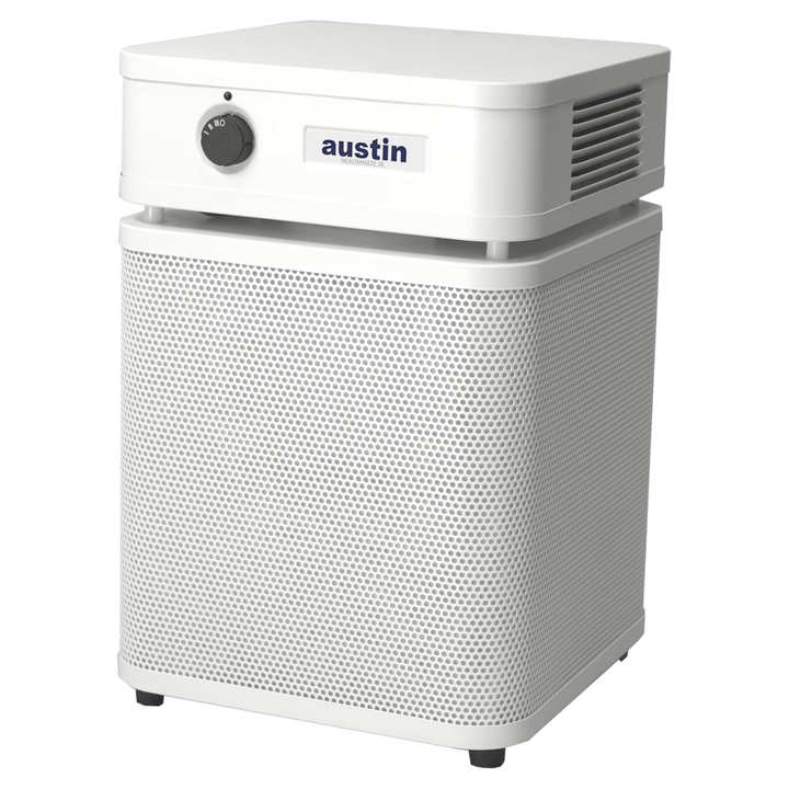 Austin Air HealthMate Junior Air Purifier HEPA – 110–120V (USA Model) – White