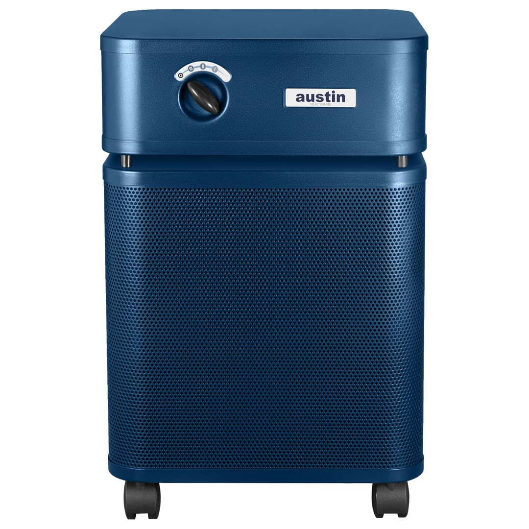 Austin Air HealthMate HEPA – 220-240V (International Model) – Midnight Blue